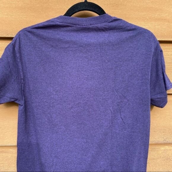 Gildan Strictly for my Ninjas Funny Graphic Tee Blue T- Shirt Size S - Picture 10 of 10